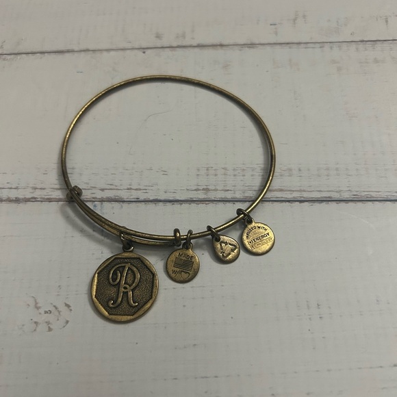 Alex and Ani Jewelry - Alex and Ani “R” Charm Bracelet
